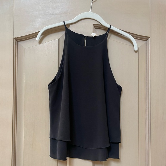 Tyche Tiered High Neck Halter Top - Picture 1 of 4